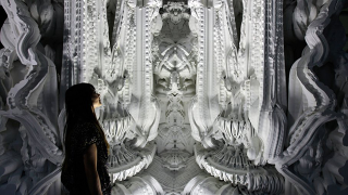 Illustration for article titled An Alien-Like Cathedral, 3D-Printed Out of Sand